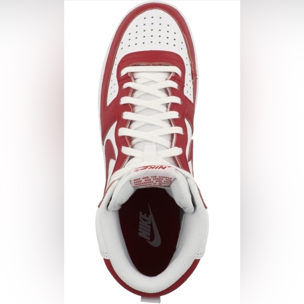 🔥Nike Terminator High Shoes White University Red [FJ4454-100] Mens Size 8.5🔥 - Picture 3 of 12